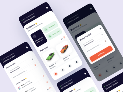 乘车共享移动应用程序(Ride Sharing Mobile App)