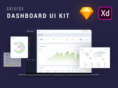 仪表板 UI 套件(Dashboard UI Kit)