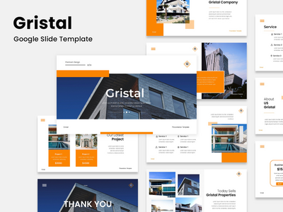 房地产谷歌幻灯片演示模板(Real Estate Google Slides Presentation Template)