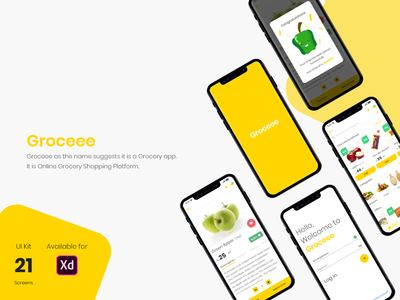 杂货购物应用挑战 - Groceee(Groceries Shopping App Challenge - Groceee)