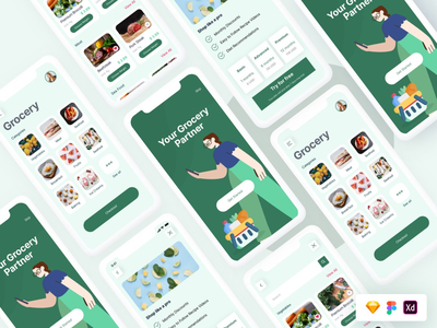 免费杂货购物应用程序(Free Grocery Shopping App)