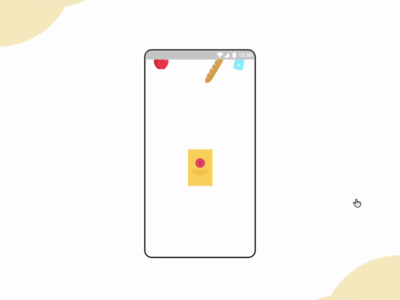 杂货店应用概念(Grocery App concept)