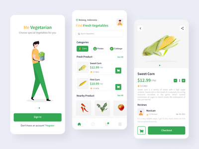 我素食应用程序（蔬菜应用程序）(Me Vegetarian App (Vegetables App))