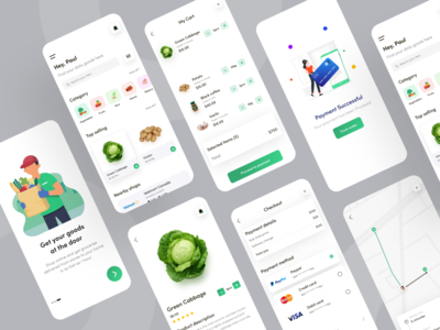 杂货移动应用程序设计(Groceries Mobile Application Design)