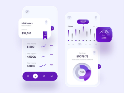 金融移动应用程序设计(Finance Mobile App Design)