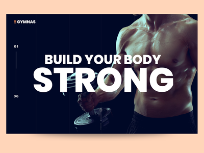 健身房健身网络英雄(Gym Fitness Web Hero)