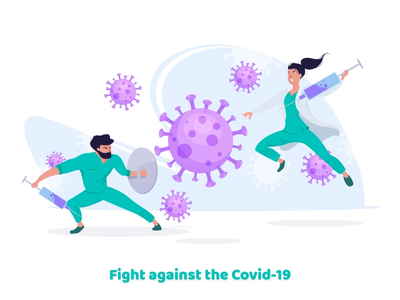 对抗Covid-19(Fight against the Covid-19)