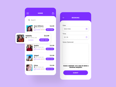 美发沙龙预约应用(Hair Salon Appointment App)