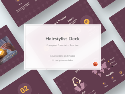 发型师 - 终极演示模板(Hairstylist - Ultimate Presentation Template)