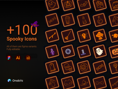 怪异的图标(Spooky icons)
