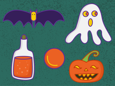 万圣节矢量图标 4(Halloween Vector Icon 4)