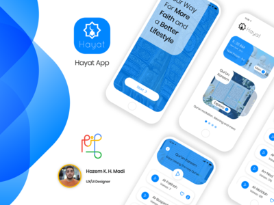 UX/UI 设计套件（Hayat 应用程序）(UX/UI Design Kit (Hayat App))