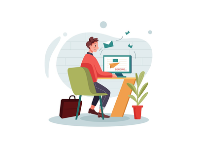 数字营销插图(Digital Marketing Illustration)