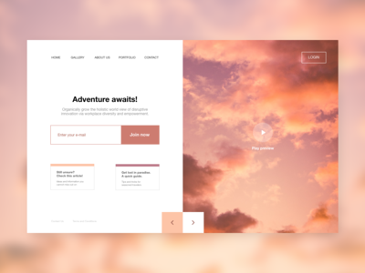 网站标题注册页面(Website Header Sign-Up Page)