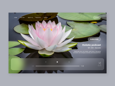 网站标题整体播客(Website Header Holistic Podcast)