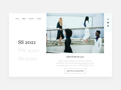 网站标题时尚 2021(Website Header Fashion 2021)