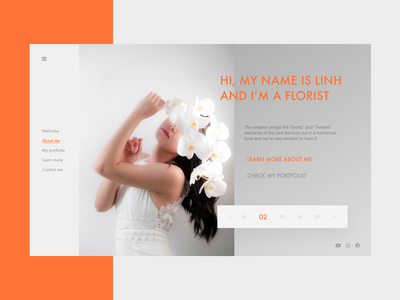 网站标题组合(Website Header Portfolio)