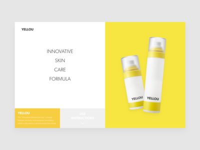 网站标题护肤品(Website Header Skincare)