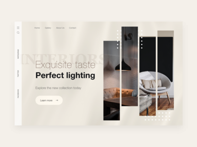 网站标题内饰(Website Header Interiors)