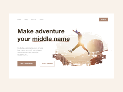 网站标题(Website Header)