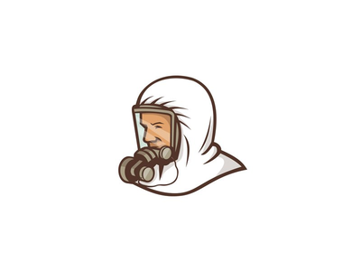 戴着口罩吉祥物的医护人员(Health-Care Worker Wearing Face Mask Mascot)