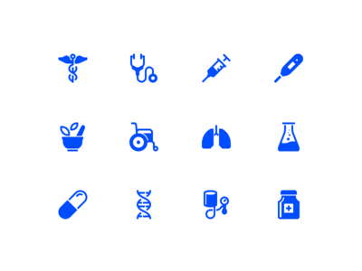 医疗保健图标(Healthcare icons)