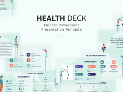 健康的PowerPoint演示模板(Health PowerPoint Presentation Template)