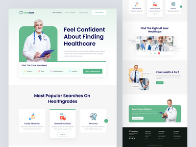 医疗保健网站(Medical Healthcare Website)