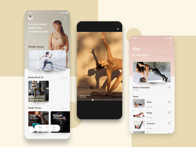 健康与健身应用 #3(Healthy & Fitness App #3)