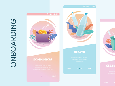 健康的入职屏幕(healthy onboarding screen)