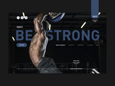 CrossFit 登陆页面(CrossFit Landing Page)