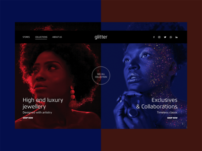 网络服务页面珠宝(Web Service Page Jewelry)