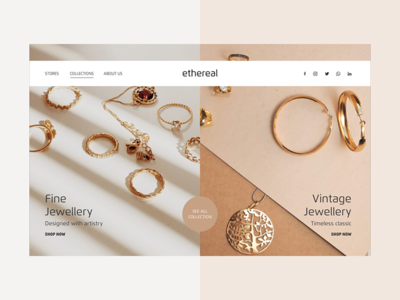 网络服务页面珠宝(Web Service Page Jewellery)