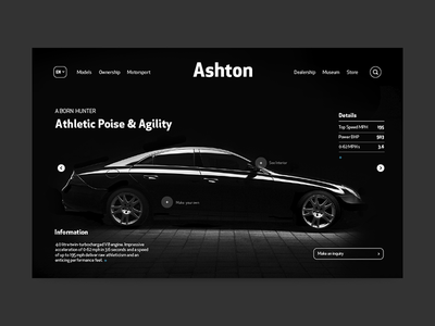 豪华车 - 产品页面(Luxury Cars - Product Page)