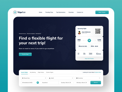 TripsFair - 航空公司应用挑战(TripsFair - Airline App Challenge)