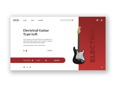 Hero Header 电吉他(Hero Header Electric Guitar)