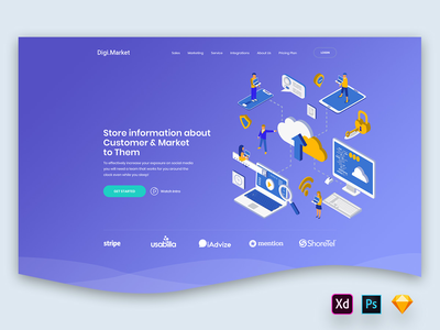 数字营销网站的英雄标题-01(Hero Header for Digital Marketing Websites-01)