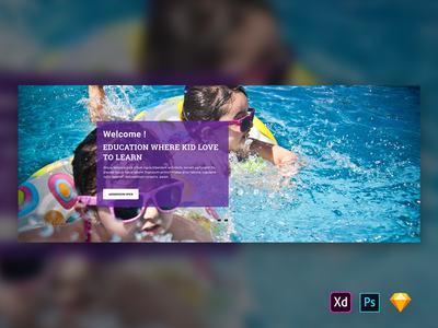 教育网站的英雄标题-04(Hero Header for Educational Websites-04)