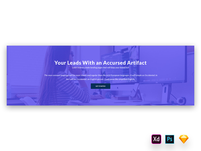在线课程网站的英雄标题-05(Hero Header for Online Courses Websites-05)