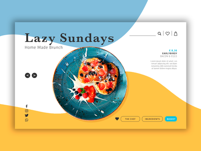 Hero Header - 自制早午餐(Hero Header - Home made brunch)