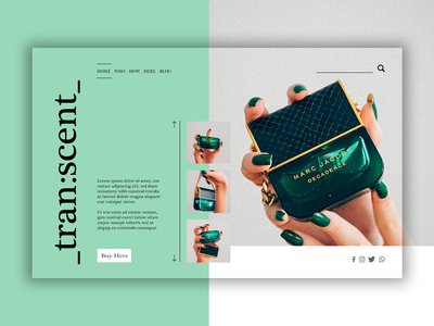 英雄标题 - 透明(Hero Header - Transcent)