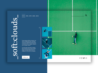 Hero Header - 软云(Hero Header - Soft clouds)