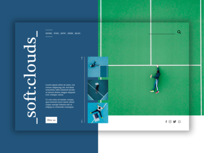 Hero Header - 软云(Hero Header - Soft clouds)