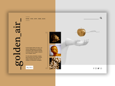 英雄头球 - 金色空气(Hero Header - Golden Air)