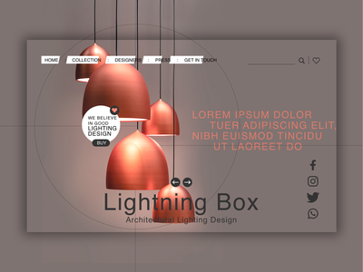 Hero Header - 建筑闪电设计(Hero Header - Architectural lightning design)