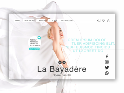 英雄标题 - 巴士底歌剧院(Hero Header - Opera Bastille)