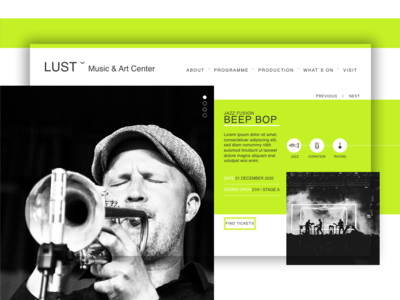 Hero Header - 音乐与艺术中心(Hero Header - Music & Art center)