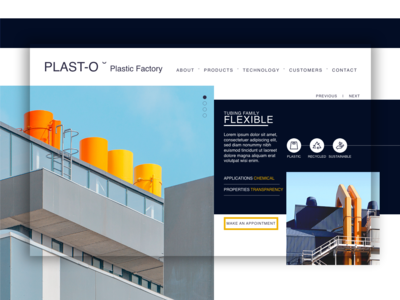 英雄头 - 塑料厂(Hero Header - Plastic Factory)