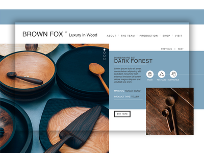 Hero Header - 木材奢华(Hero Header - Luxury in wood)