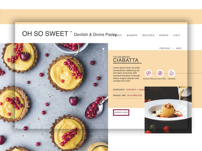 Hero Header - 恶魔般的神圣糕点(Hero Header - Devilish & divine pastry)